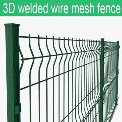 PVC Coated Corrosion Resistant Maintenance-Free 3D Curved Fence for Coastal Road Aesthetics