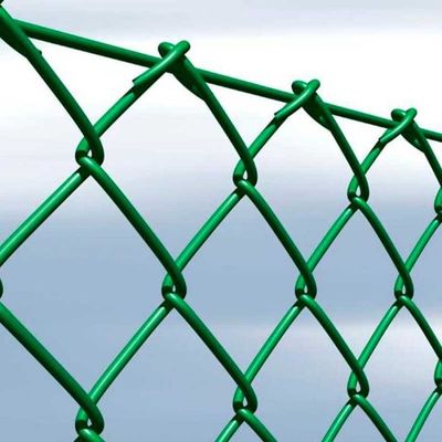 صديقة للبيئة الخضراء PVC سلسلة وصلة السياج جماليات 1-2.4m ارتفاع