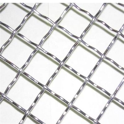 سلك ربيعي من الفولاذ المقاوم للصدأ المنسوج غاز مربع سلك شبكة 10mm 10x10 50x50