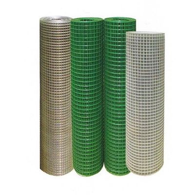 مقاومة للآثار مقاومة للأشعة فوق البنفسجية مضادة للتآكل PVC حلفة سلك شبكة ل الهندسة المدنية والسياج