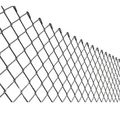 المصنع 8ft 6ft الدرجة البناء الشبكة الإعصار 50x50mm PVC مغلفة السياج سلسلة وصلة السياج