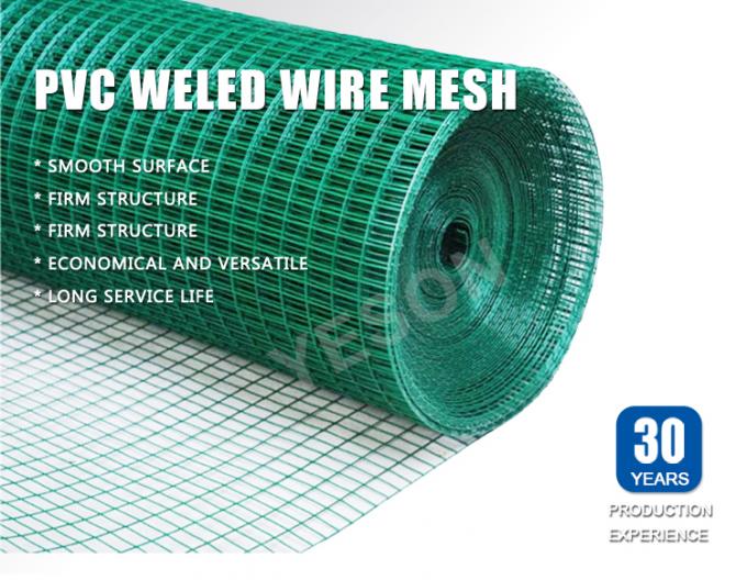 0.5mm-14mm البلاستيك PVC الحديدية سلك الشبكة ألقاب دائمة حيوانات أليفة قفص سلك الشبكة 0