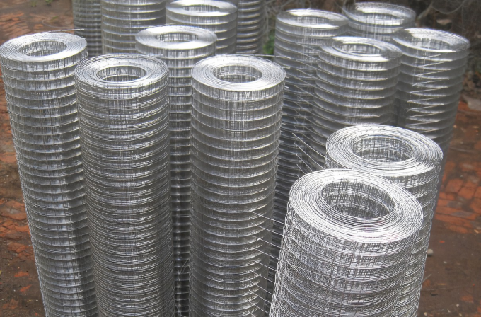 5-50m الطول BWG12 أسلاك حديدية ملفوفة PVC لقفص الأرانب 2