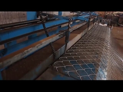 50ft الطول الماس السياج السلكية الشبكة السلسلة المصقولة وصلة السياج لفة