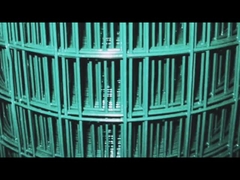 مواد البناء مسحوق مغلفة 25mmx25mm الخضراء PVC الحديدية شبكة الأسلاك