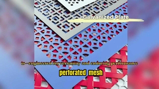 شبكة مثقبة